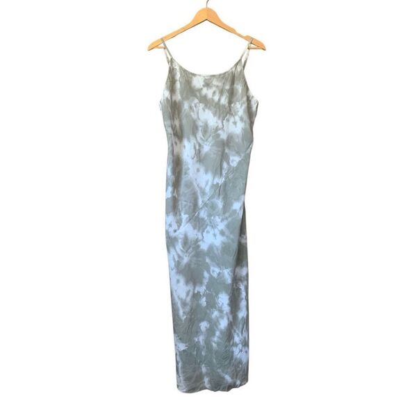 Thakoon Tie‎ Dye Midi Slip Dress Green Multi Size 14 - Picture 4 of 12